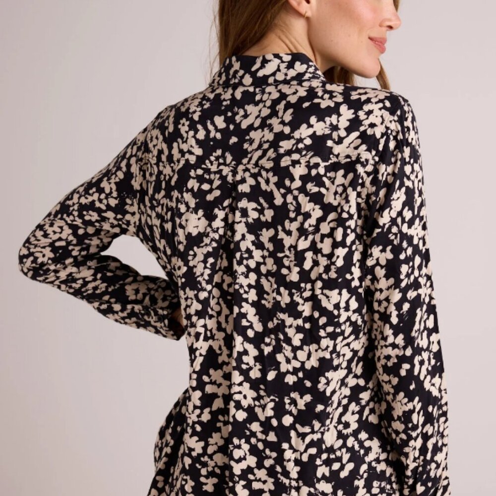 Bella Dahl - Clean Shirt, Ditsy Floral Print - Picture 2 of 4